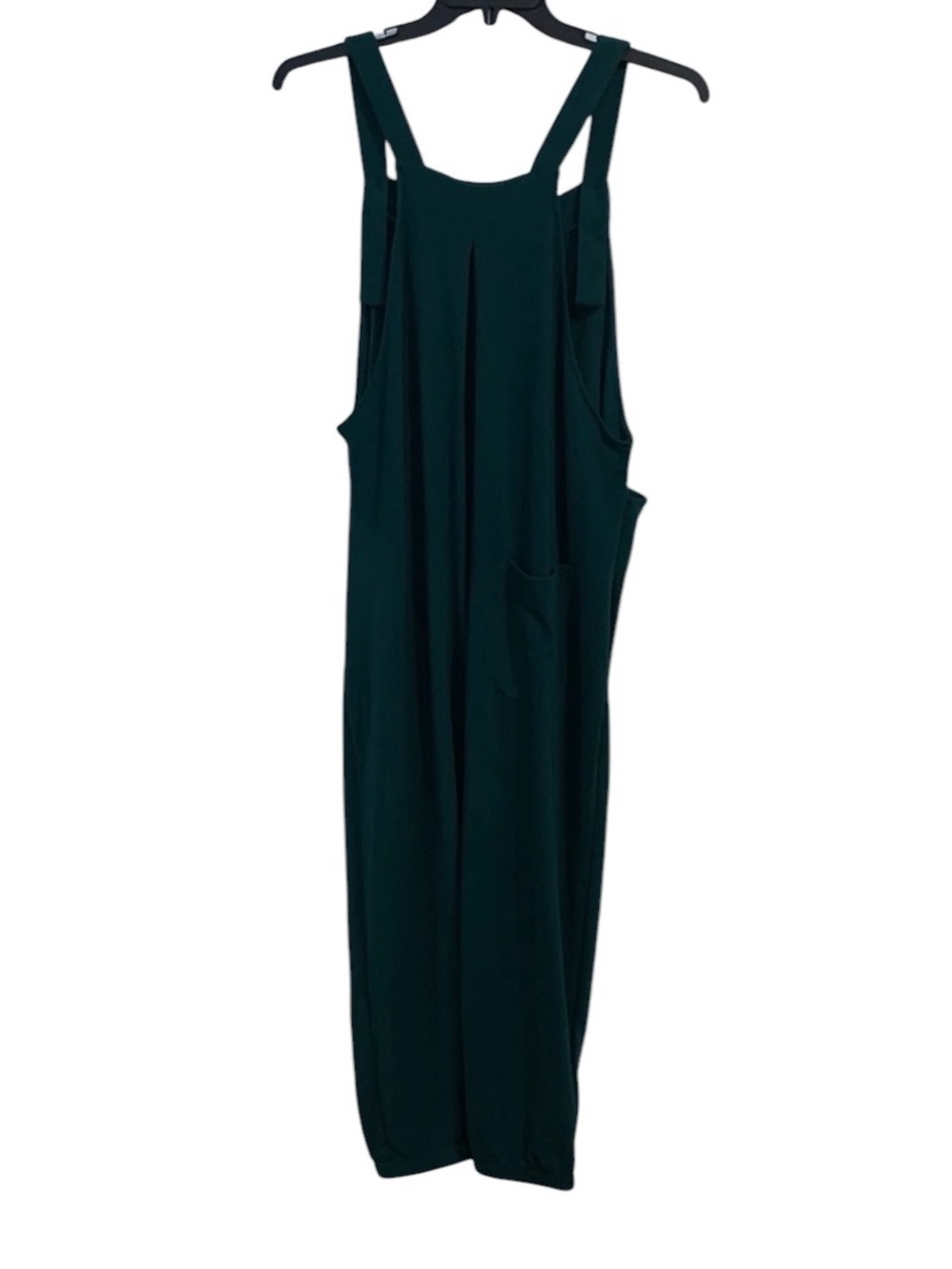Halara Pockets Waffle Casual Jogger Overalls Green size Large - Picture 3 of 5